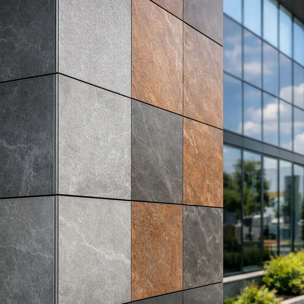 Ceramic and Sinterflex Facade Cladding